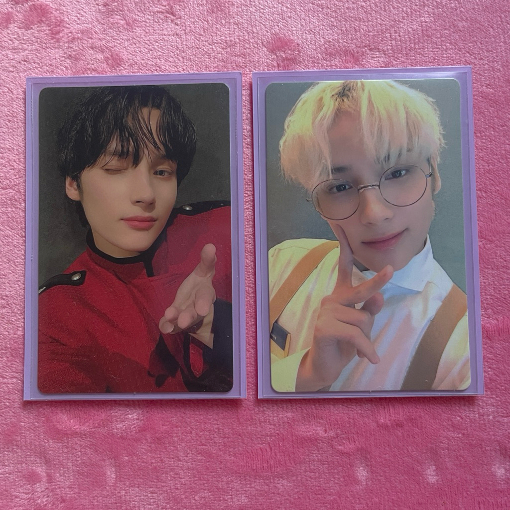 photocard txt hueningkai japan fc renewal official
