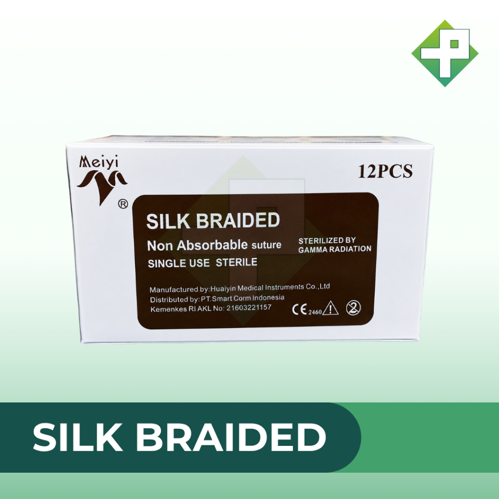 Smartcare - Silk Braided  + Needle | Benang Jahit Silk | PENTALOGY