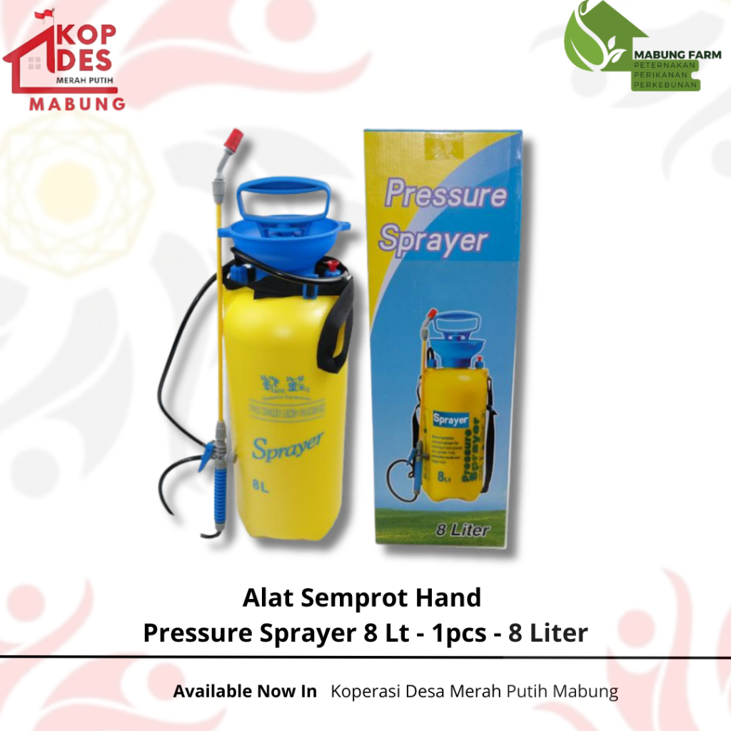 Alat Semprot Hand Pressure Sprayer 8 Liter