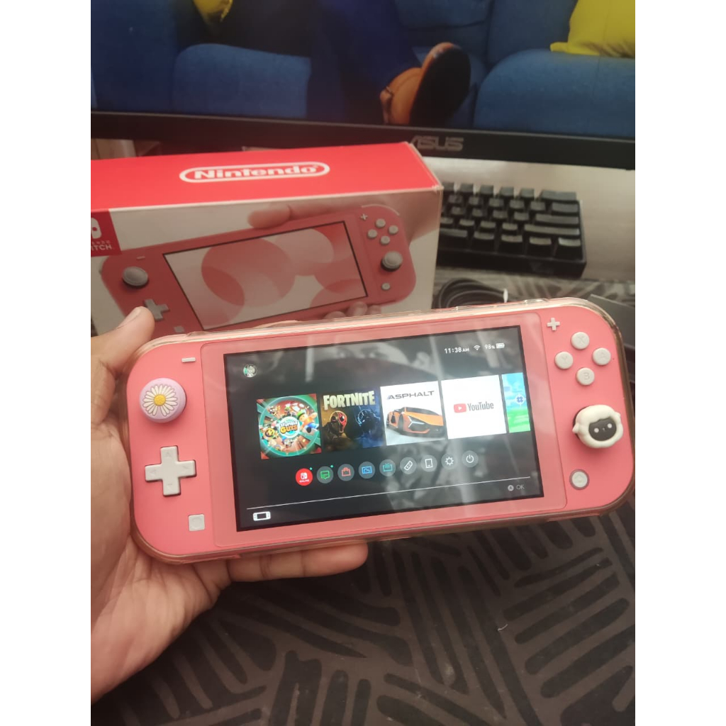 Nintendo Switch Lite OFW - Bekas - Second