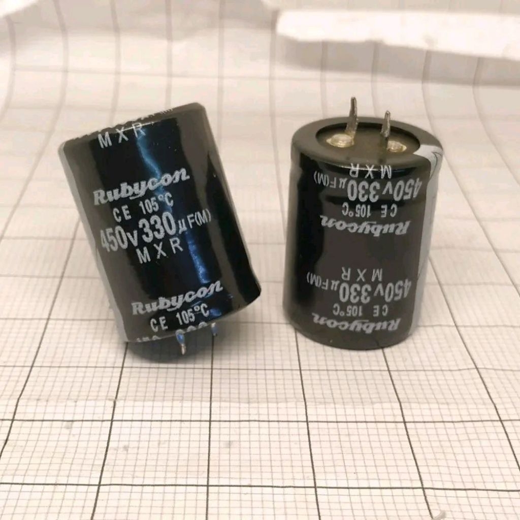 Elco 330-450v Rubycon / Elco 330 - 450v / Elco 330uf 450v
