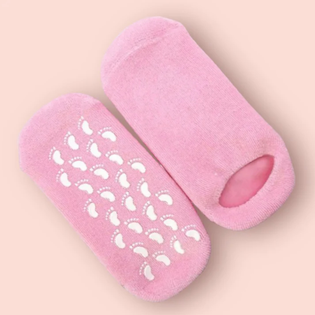SPA GEL SOCKS - KAOS KAKI GEL SPA - SARUNG TANGAN GEL SPA PELEMBAB PENGHALUS KULIT KAKI KUKU