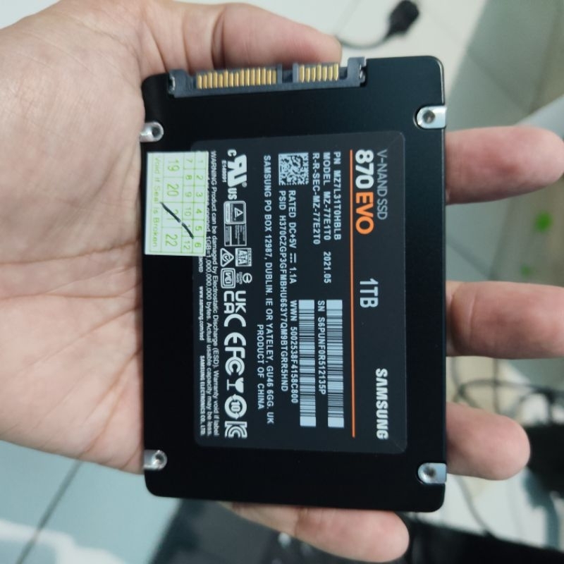 SSD 1TB SAMSUNG EVO 870