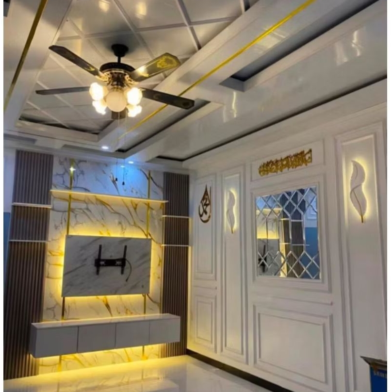 pasangan molding dinding