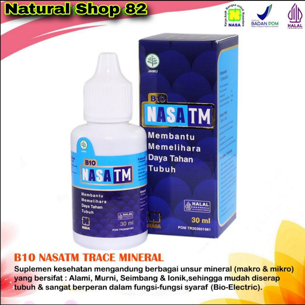 NASA TM ORIGINAL BARU/NSTM NATURAL SUPER TRACE MINERAL/HERBAL UNTUK MATA