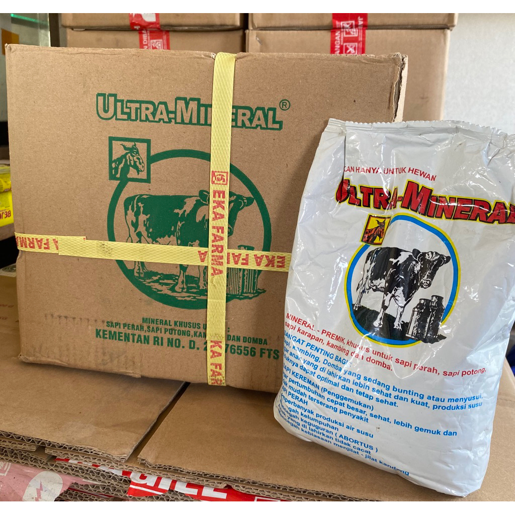 1 Dus Ultra Mineral (20) - Vitamin sapi dan kambing penggemukan