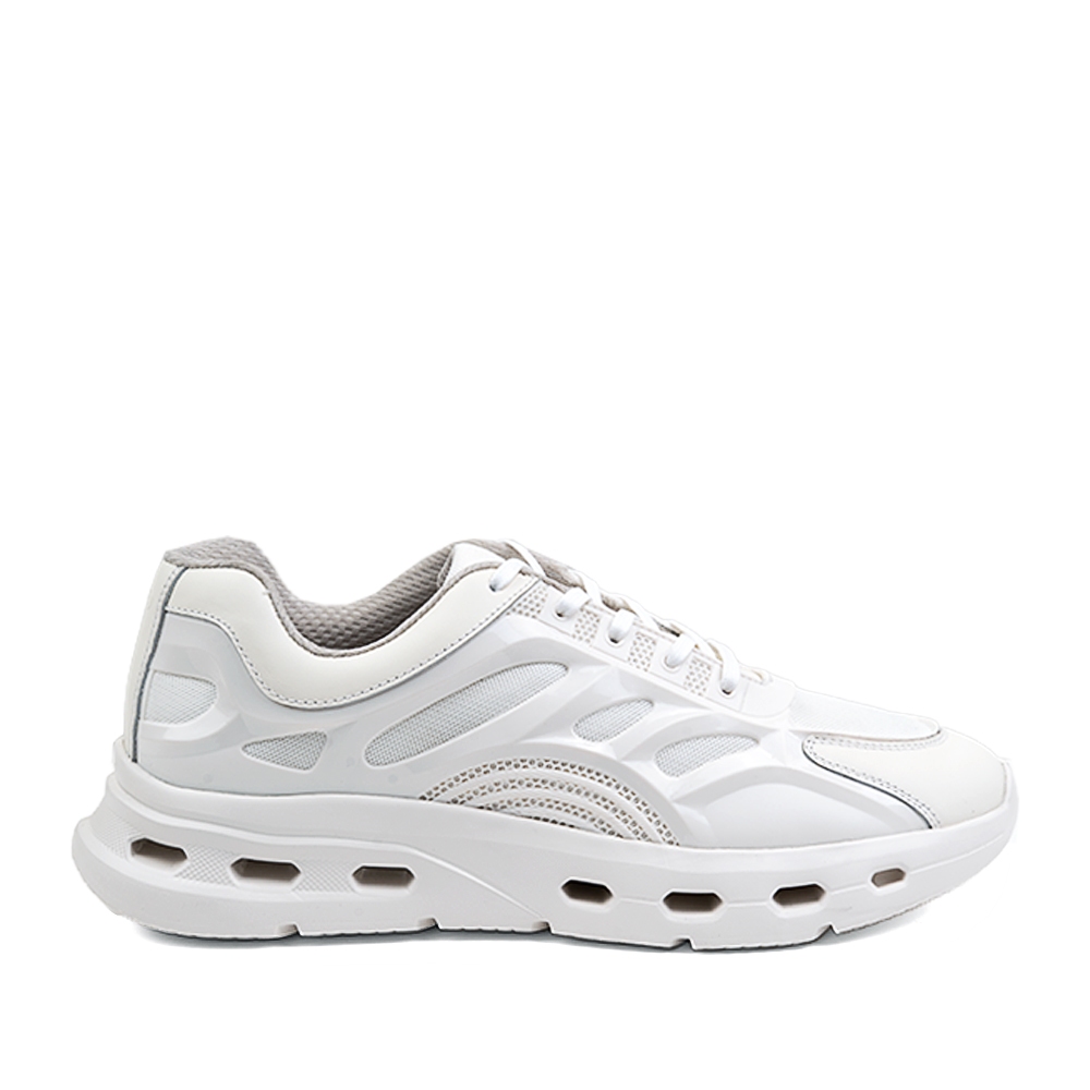 Prabu - Sembara White Sepatu Kulit Sneakers Pria