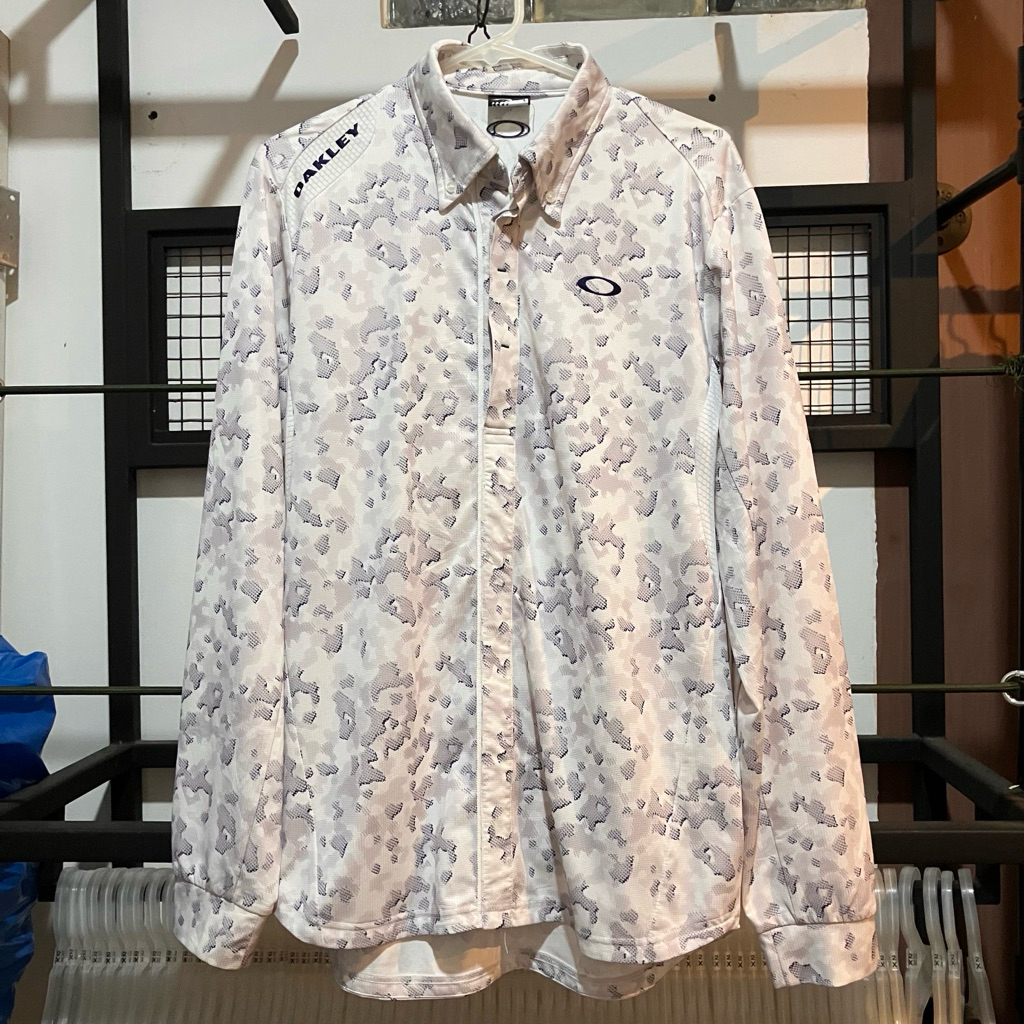 kemeja outdoor camo halfbutton second