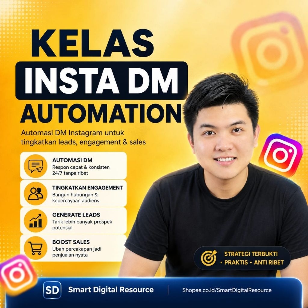 DM AUTOMATION - Mengoptimasi Instagram Dengan Automasi Pembalasan DM Instagram - Niko Julius