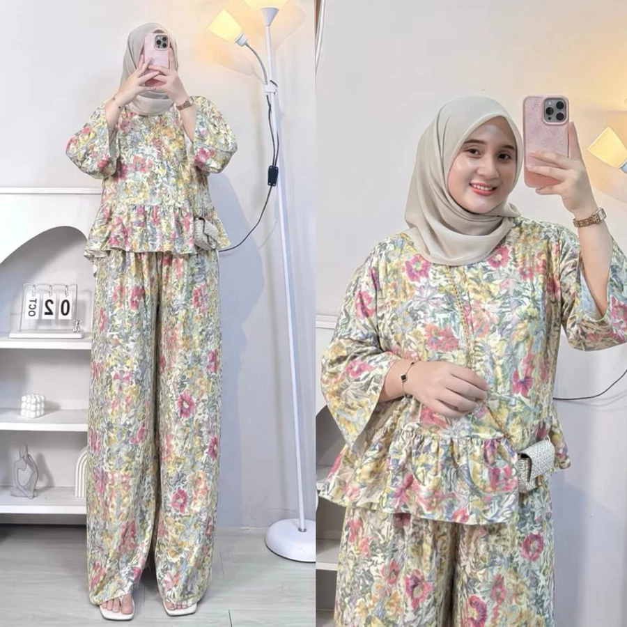 RAFELLA SET SEMI CROP RAYON REMPEL.
