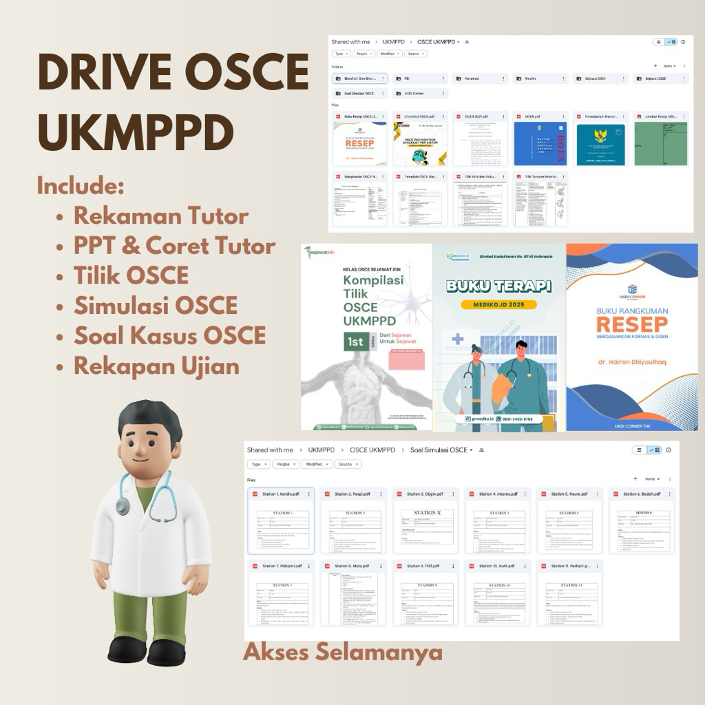 OSCE BIMBEL UKMPPD 2026 PERSIAPAN UJIAN BELAJAR KEDOKTERAN 2026 UKDI UKNPDPD