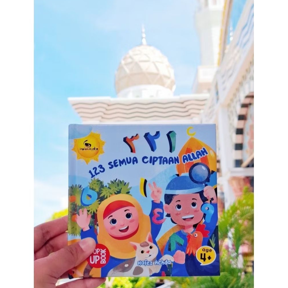 Impian Studio-123 Semua Ciptaan Allah-Buku Pop Up untuk usia 4+ Bahasa Arab Indonesia
