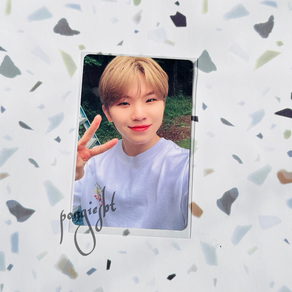Photocard Official Seventeen Woozi Dicon 101