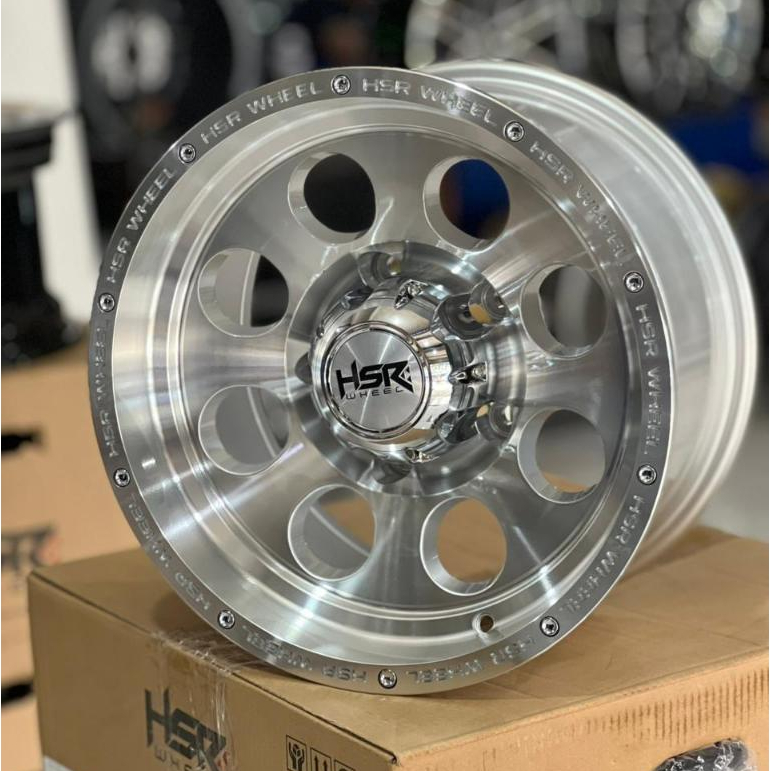 velg mobil jimny katana escudo feroza hsr duffy r15 pcd 5x139,7 Ring 15- velg mickey thompson
