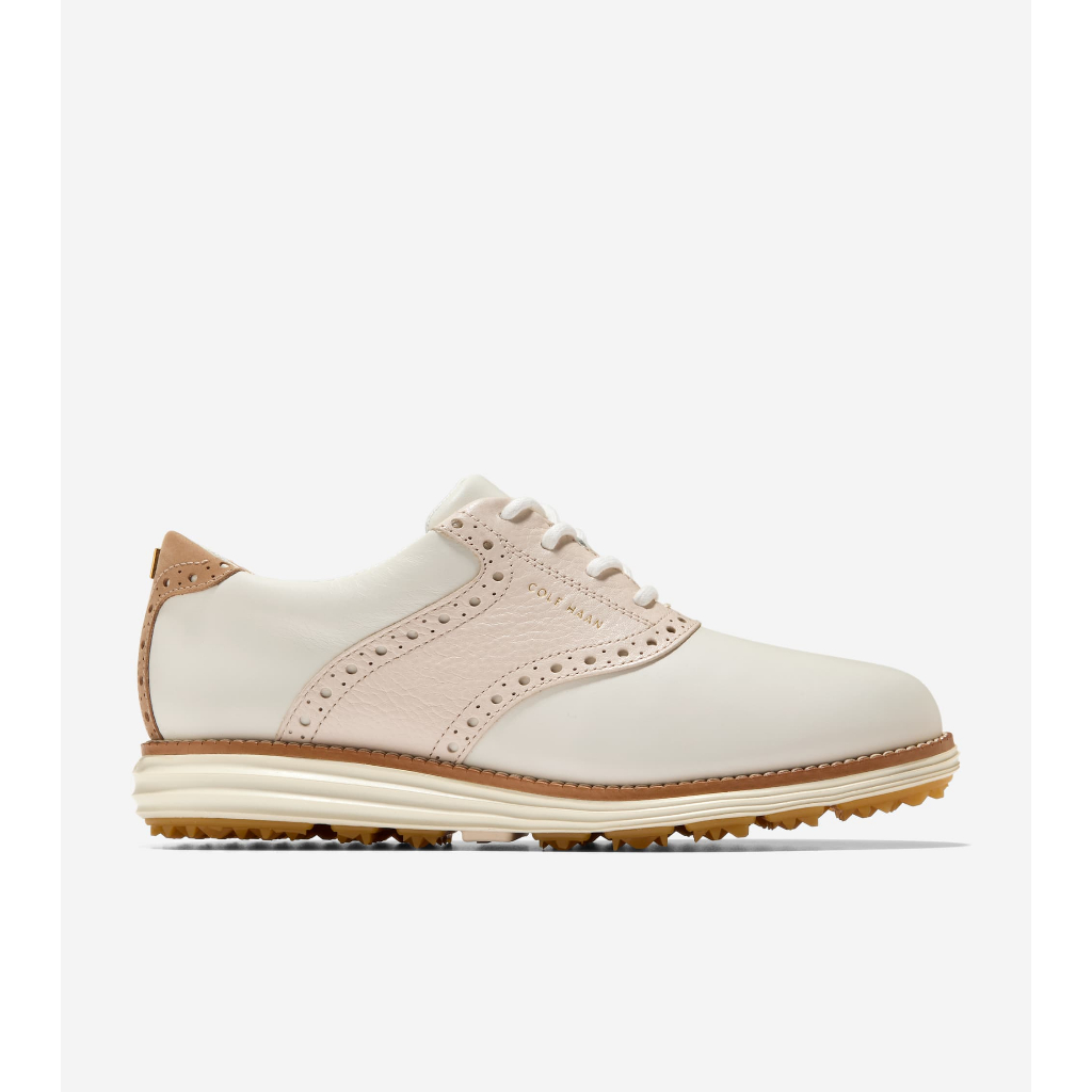 Cole Haan Women Originalgrand Saddle Golf - Sepatu Wanita (White) W35224