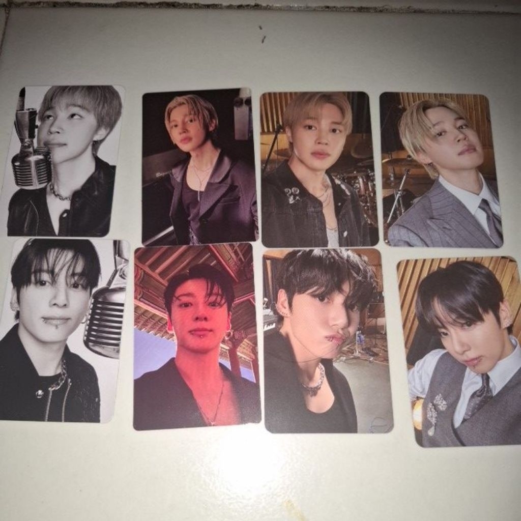 READY STOCK SHARING PHOTOCARD OFFICIAL BTS ARIRANG JIMIN JUNGKOOK JIKOOK
