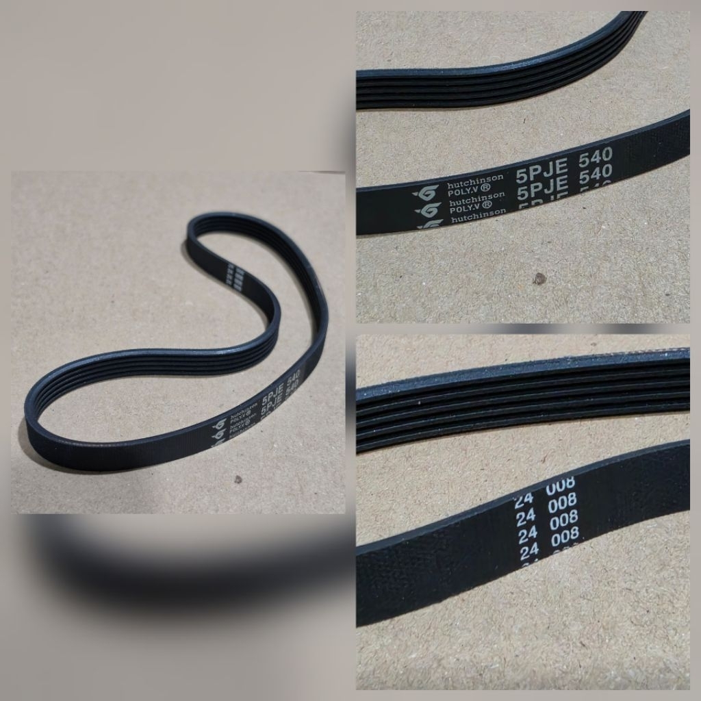 v belt mesin drayer LG original
