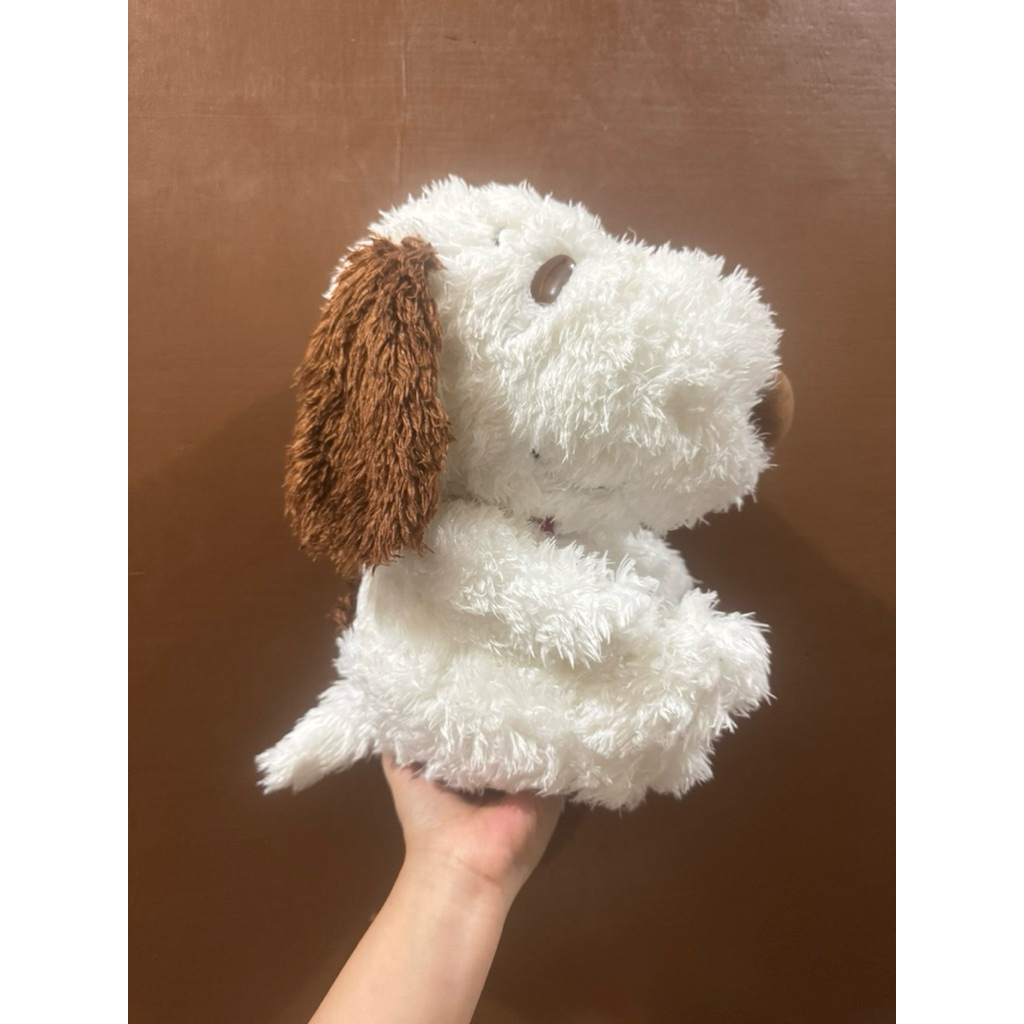 Boneka Karakter Snoopy size 32cm Original / Boneka Snoopy White Choco Original / Boneka Snoopy Peanu