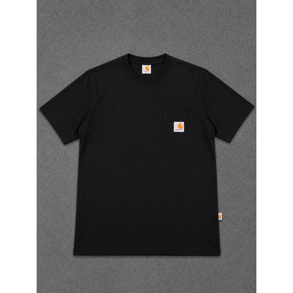 Kaos Carhatt poket cotton combed 24s pria wanita unisex regular fit distro simple kekinian