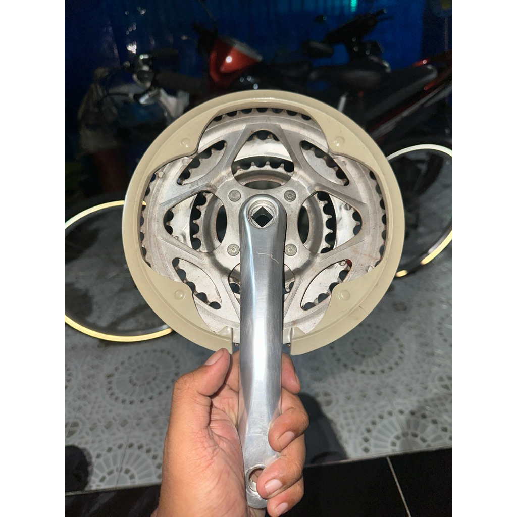Groupset 3 X 7 Speed Copotan Dahon Espresso 26