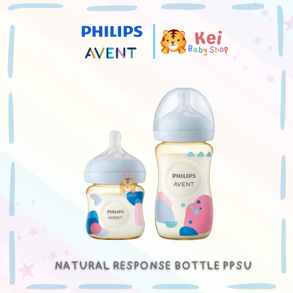 Avent Natural Bottle PPSU 125ml / Botol Susu Avent PPSU