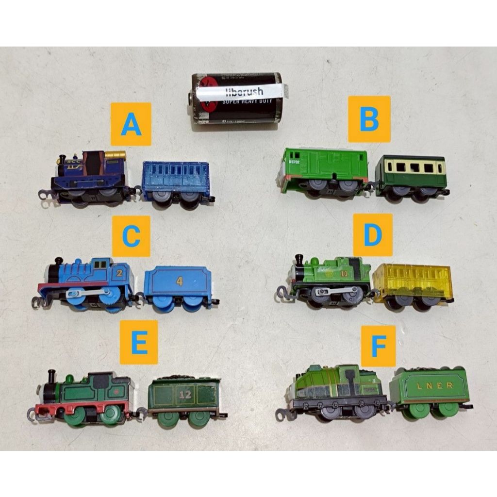 [/Pcs] Tomy capsule gashapon thomas timothy , boco boko , gordon edward , oliver , whiff , gator pla