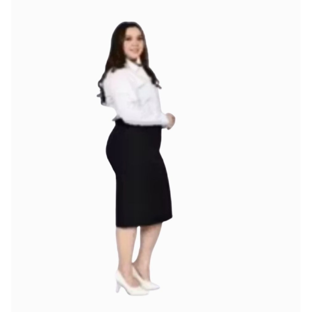 Rok span pendek tebal Rok kerja pendek wanita span 7/8 bahan Formal kantor Rok pendek Rok span kanto