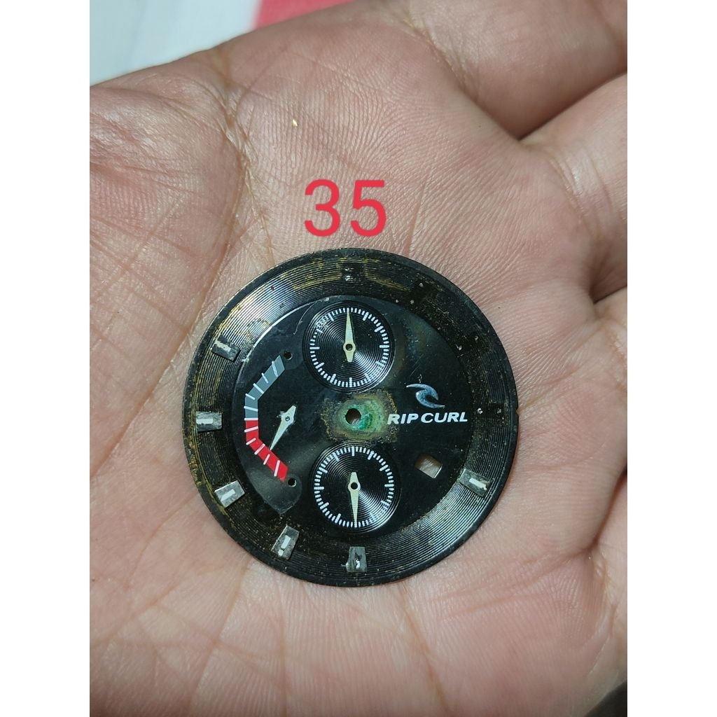 dial jam ripcurl ukuran 35mm no 3535 second
