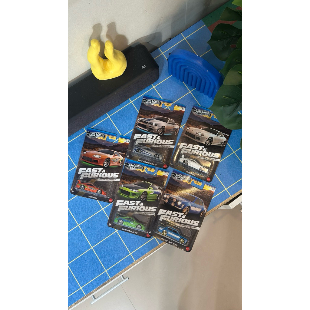 Hot Wheels Fast and Furious Brian Set