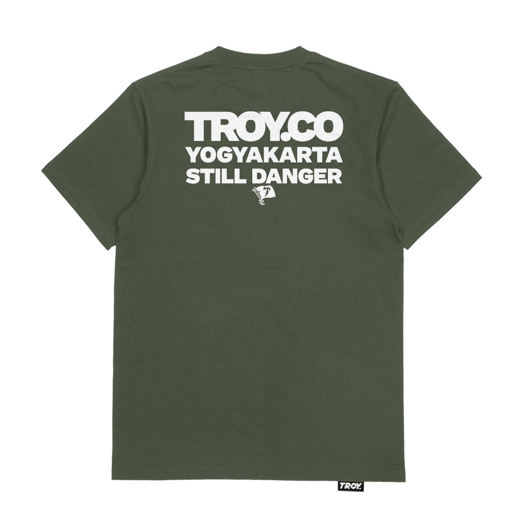 TROY COMPANY Kaos Pria Lengan Pendek - YK Still Danger Tshirt MTD 2741