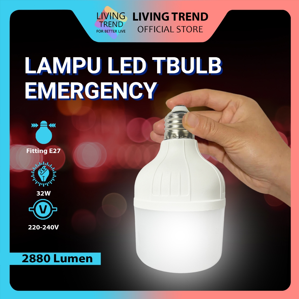 Lampu LED Jumbo 32Watt / Lampu LED Emergency 32W / Lampu Magic