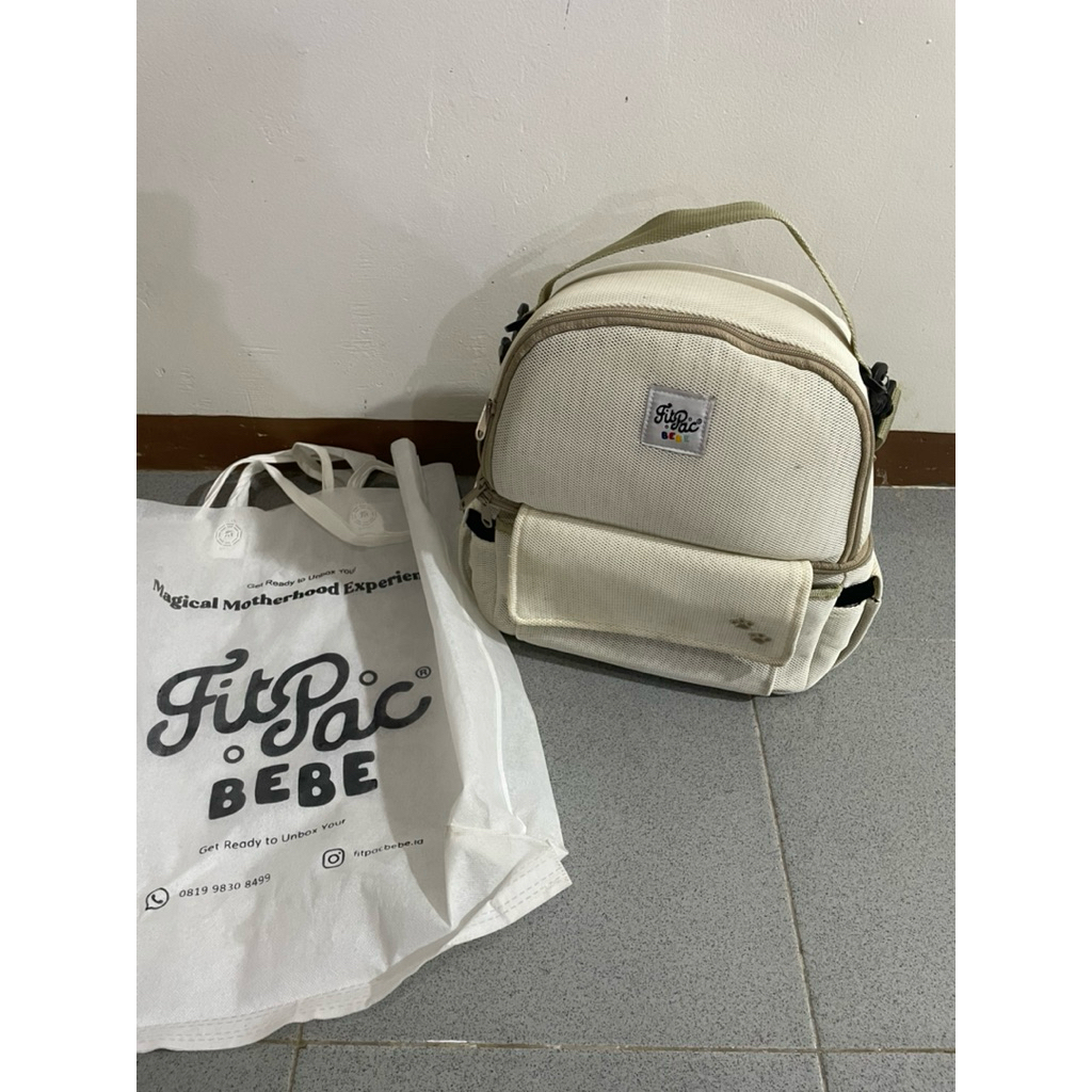 preloved tas fitpac, coolerbag / tas pendingin / tas asi