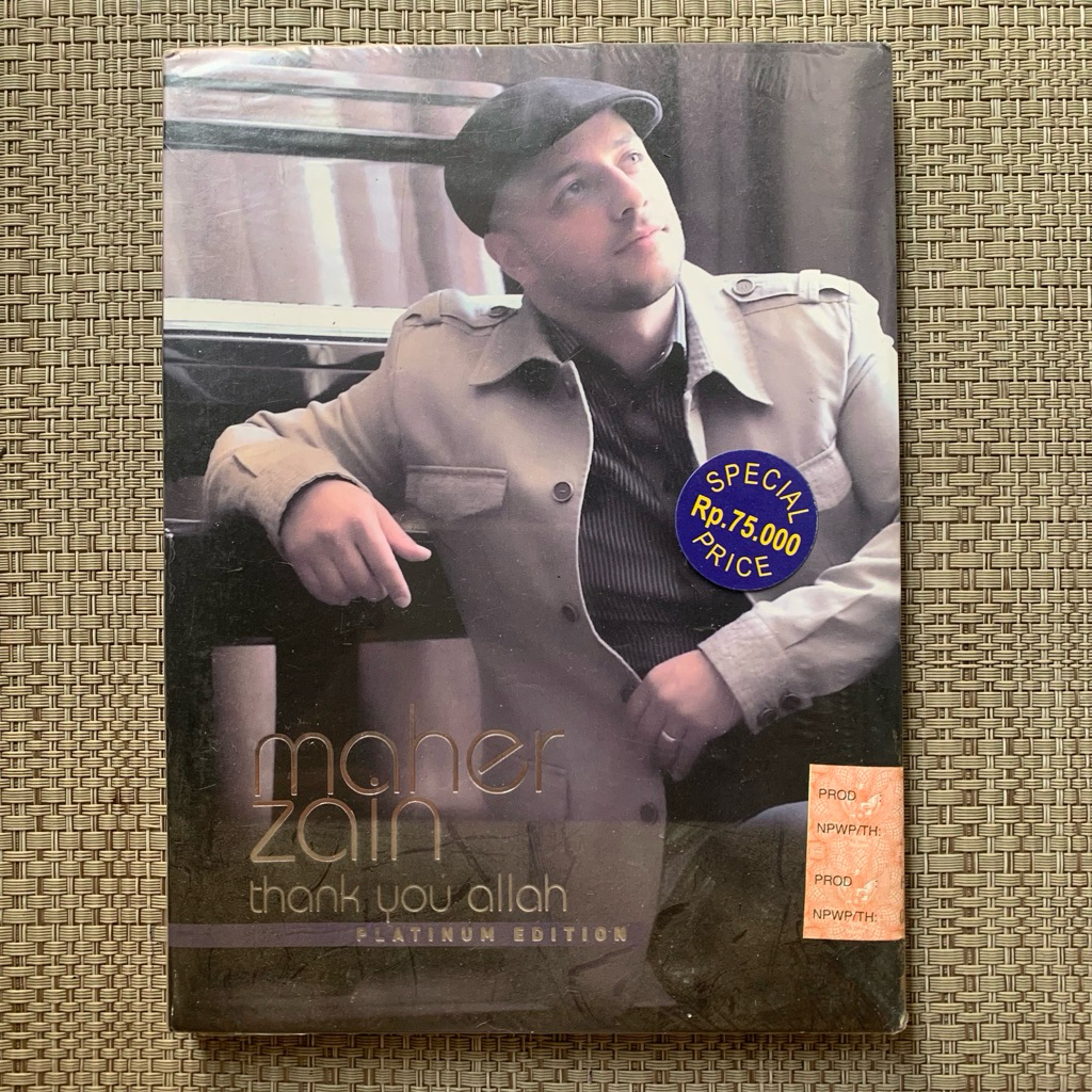 CD Maher Zain - Thank You Allah Platinum Edition | Segel
