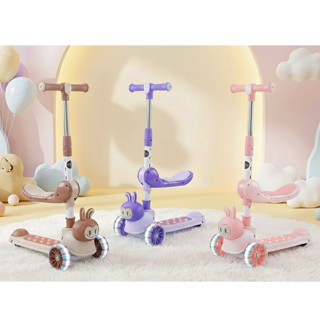 skuter anak roda 3 / sekuter anak 5 tahun / sekuter anak  HB-221 Labubu