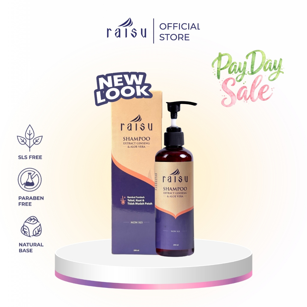 Raisu Shampoo Lidah Buaya Penumbuh Rambut