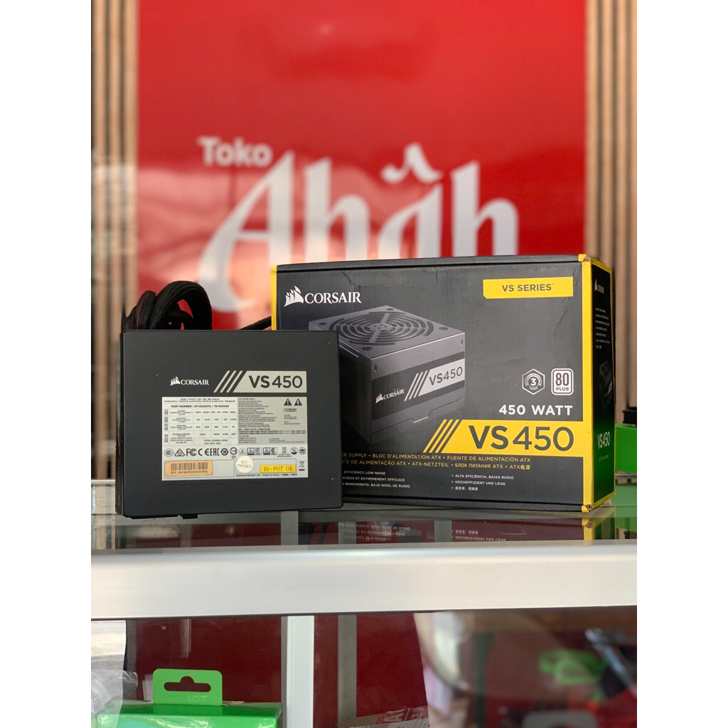 POWER SUPPLY CORSAIR VS450 80+ 450watt ATX (Second)