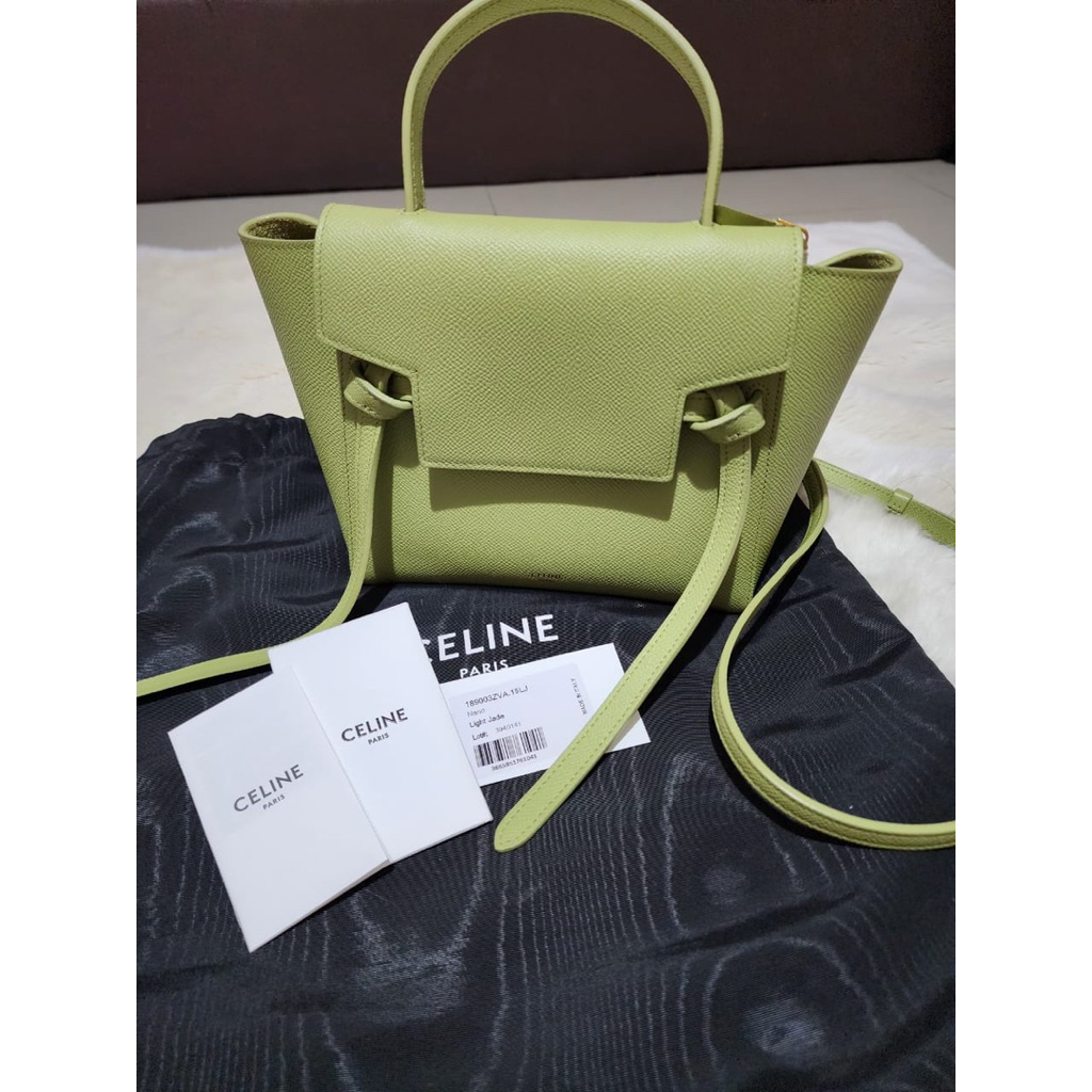 preloved Celine nano belt bag