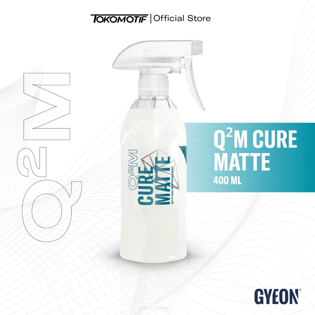 Gyeon Q²M Cure Matte 400 ml Spray Sealant Cat Mobil Doff Matte PPF Wrap Anti Air UV Protection