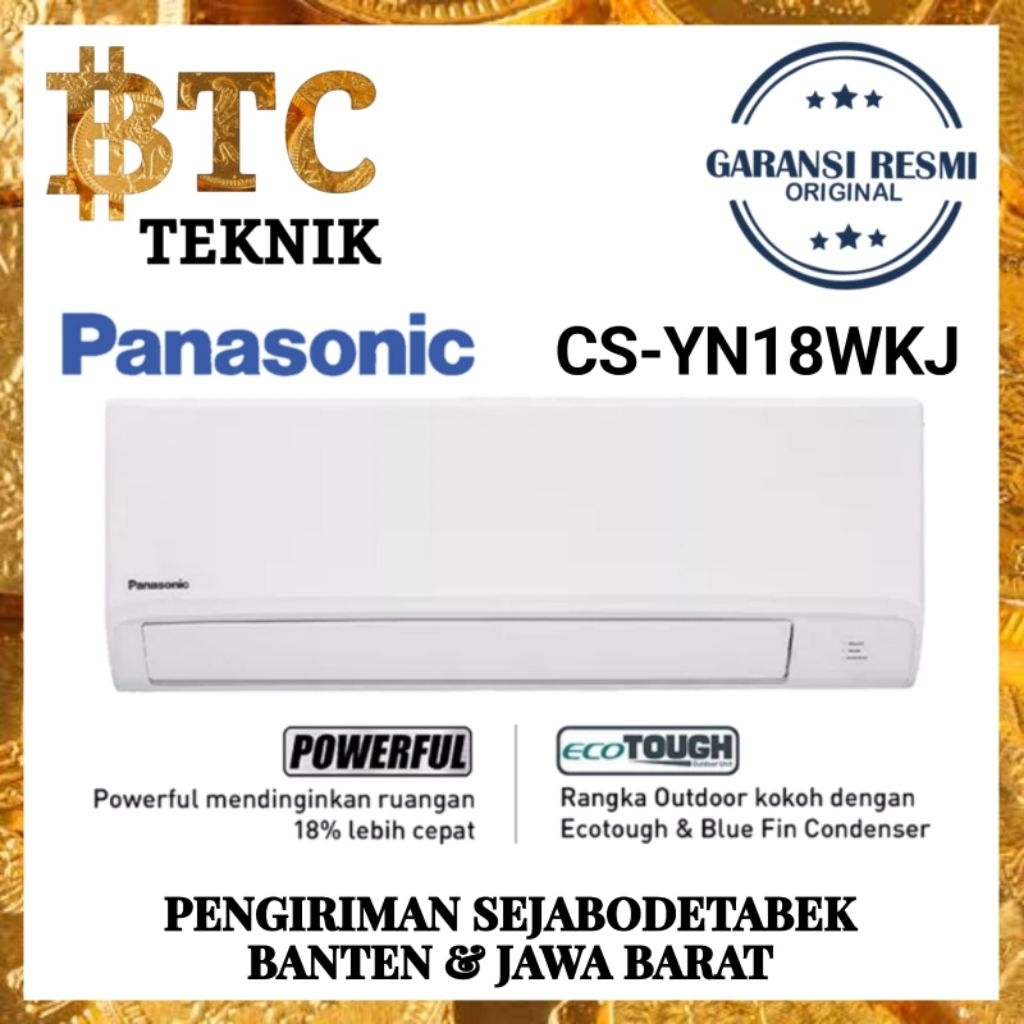 AC Panasonic CS - YN 18 WKJ 2 PK Unit Only