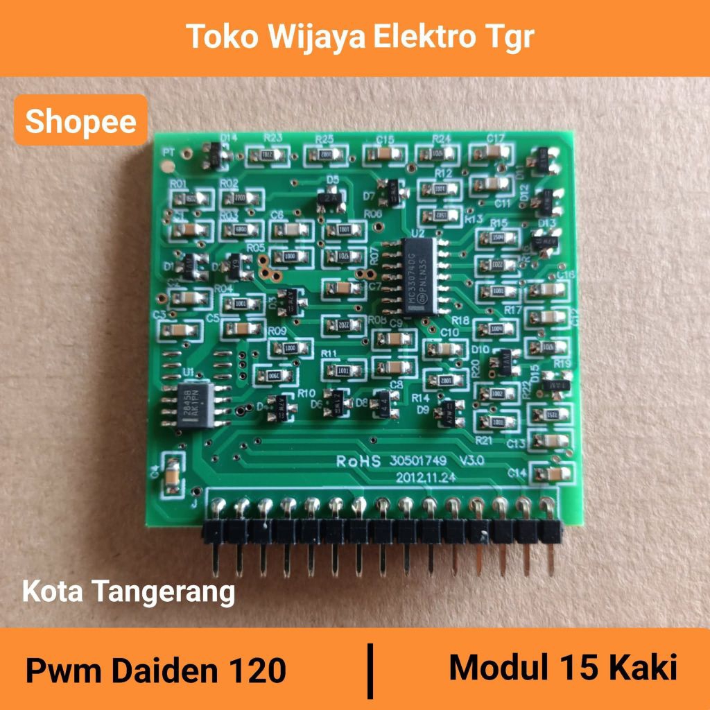 Mesin Las Separepart | Pwm Daiden MMAI - 120 Modul 15 Pin