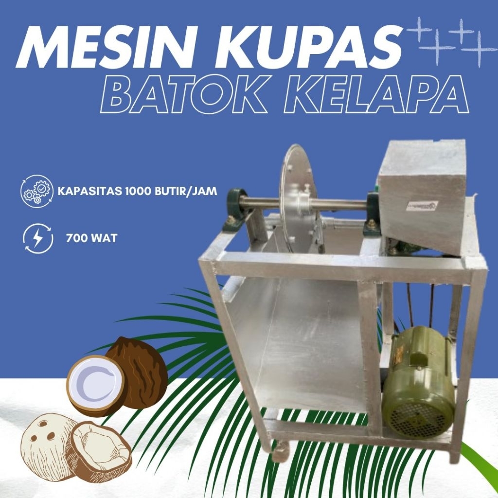 Mesin Kupas batok kelapa