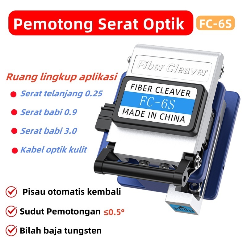 Fiber Cleaver Original FC-6S Model Sumitomo FO/Optical Fiber/Optik