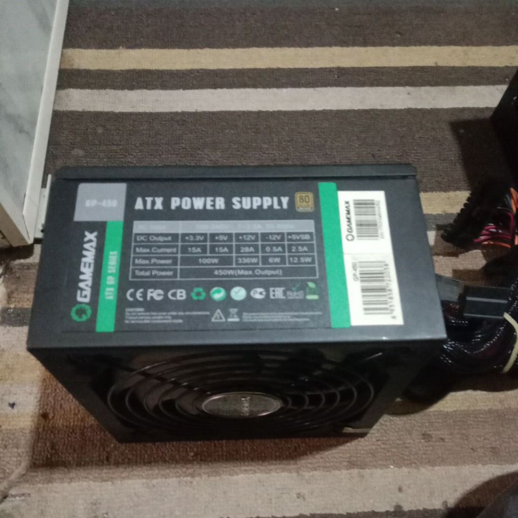ATX POWER SUPPLY GAMEMAX