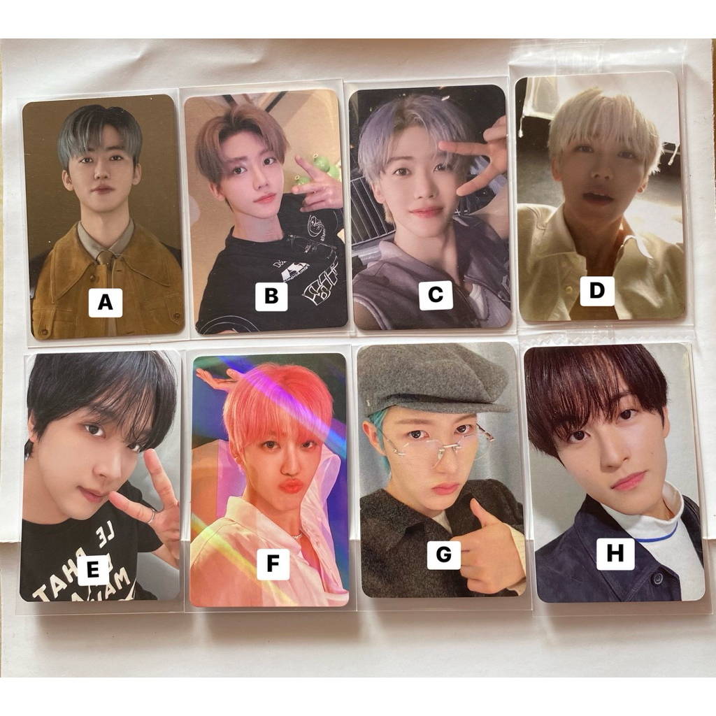 Official Photocard Jaemin Jeno Mark Haechan Renjun Sheriff Kacamata PC NCT Dream