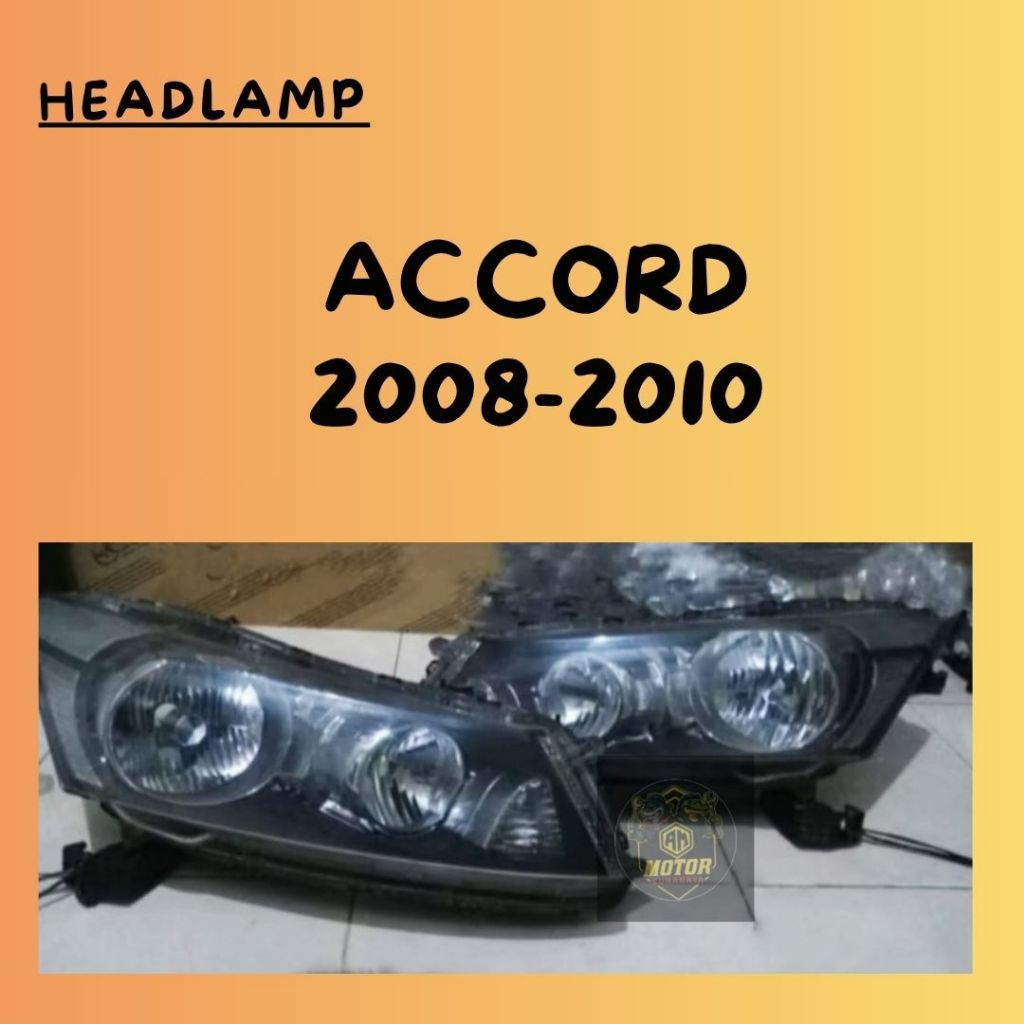 Headlamp Accord 2008-2010