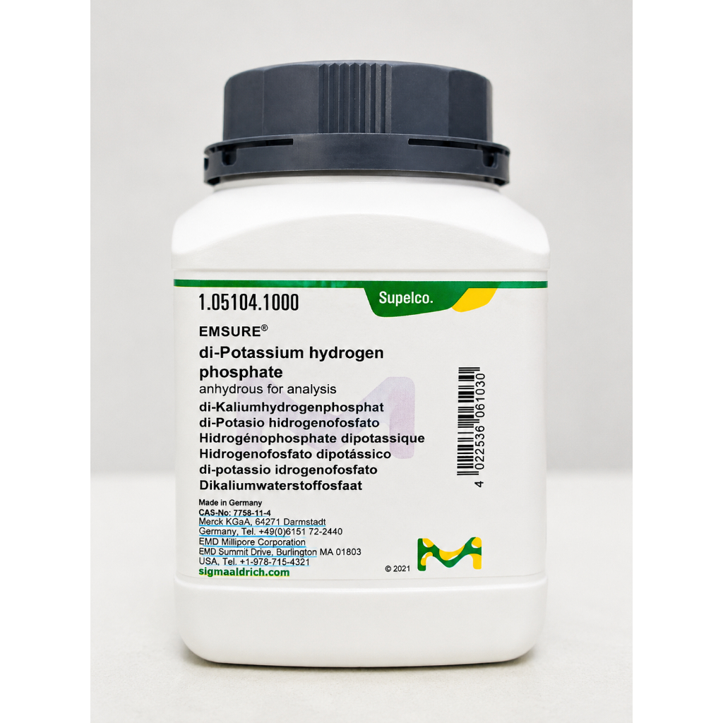Di-Potassium Hydrogen Phosphate Anhydrous 1kg Merck 105104 / K2HPO4