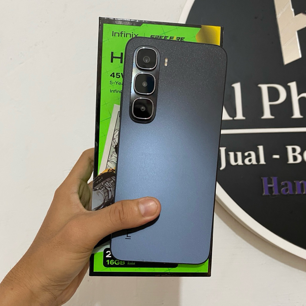 Infinix Hot 60i 8+8/256 Second Fullset Resmi