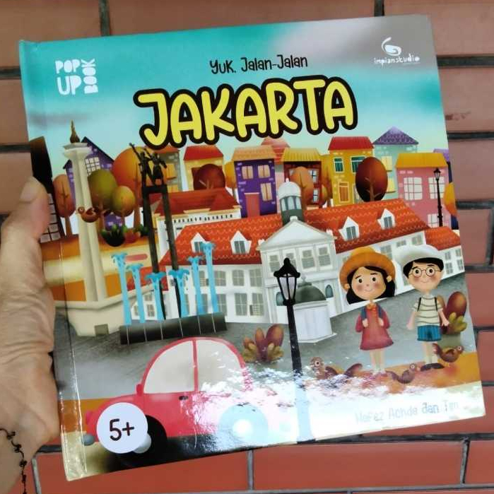 [Impian Studio] Yuk Jalan Jalan Jakarta Pop Up Book (HC) Buku Anak Bahasa Indonesia Preloved