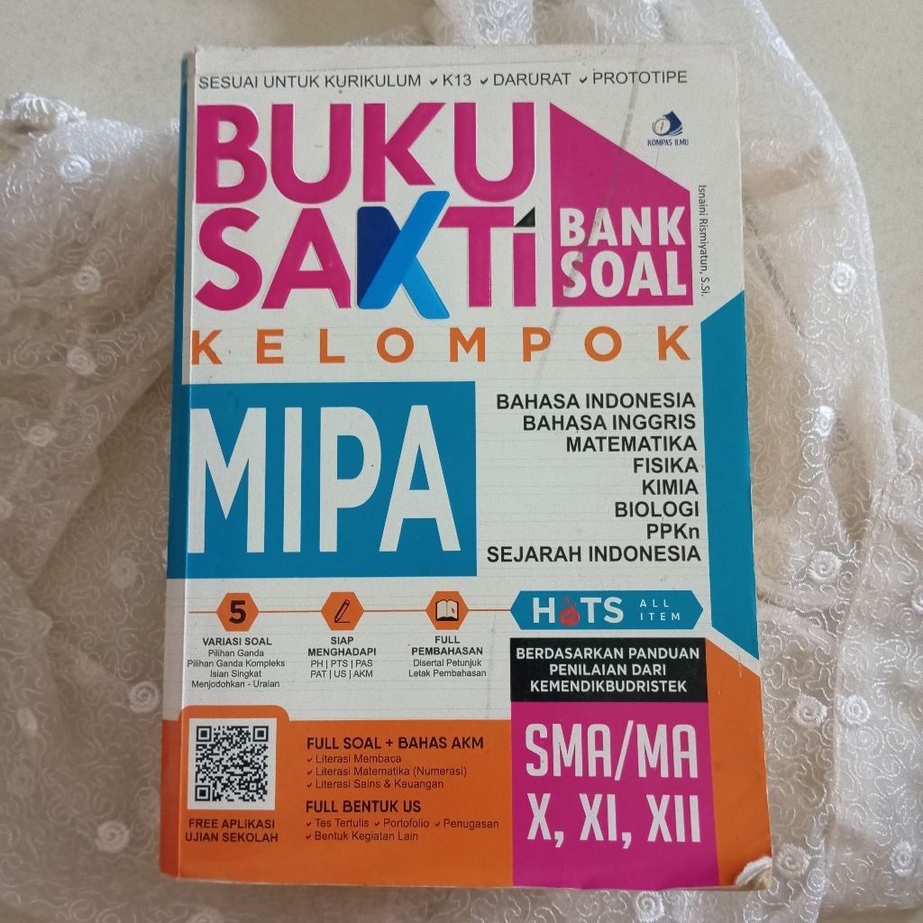 (Preloved) Buku Sakti Bank Soal MIPA / Buku Latihan Ujian SMA IPA / Buku SMA IPA