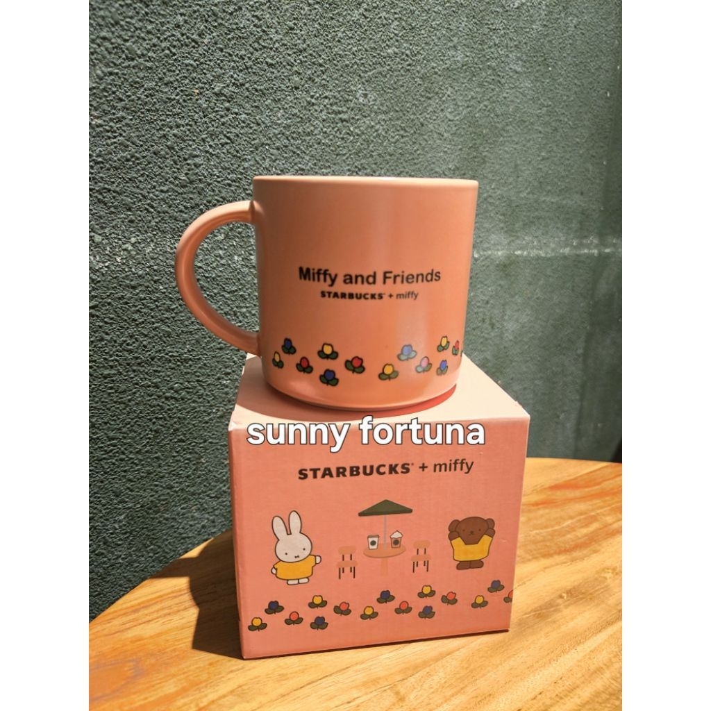 STARBUCKS X MIFFY - MUG MIFFY STARBUCKS - GELAS STARBUCKS MIFFY - MIFFY MUG